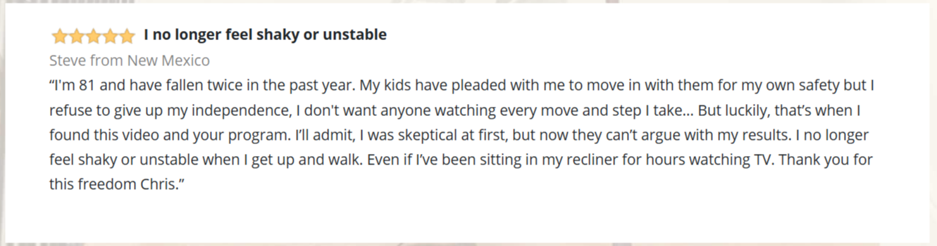 Neuro-Balance Therapy Customer Reviews